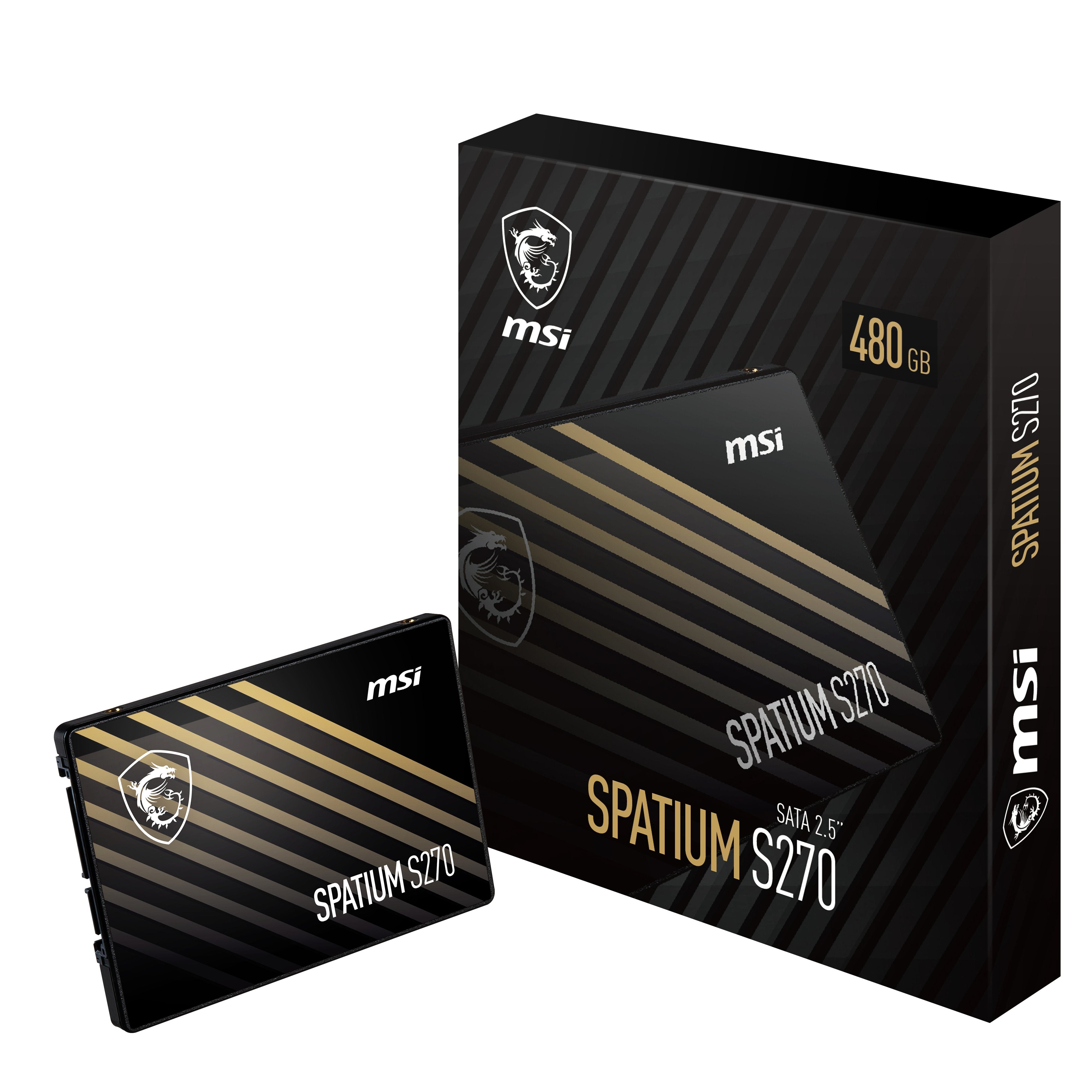 EAN 4711377001168 - MSI Spatium S270 SATA 2.5 480GB 2.5" Serial ATA III 3D NAND imagen 5