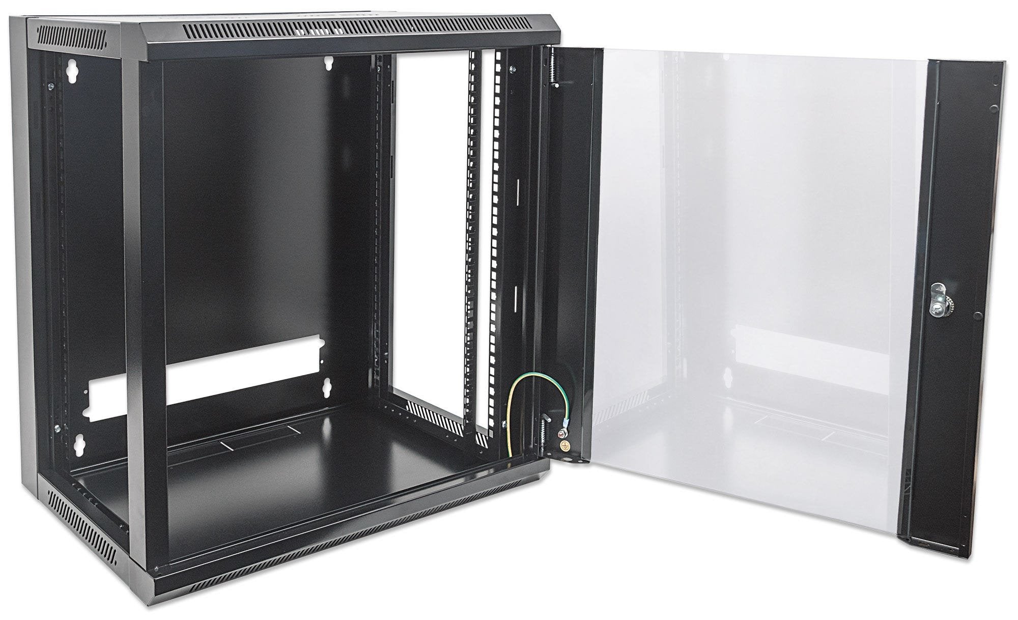 EAN 766623711777 - Intellinet 711777 armario rack 9U Bastidor de pared Negro imagen 7