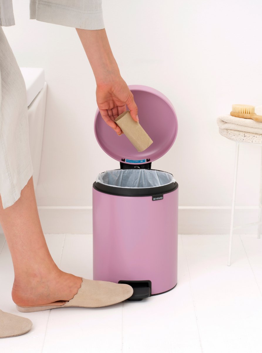 Brabantia Treteimer Newicon 5 L Lilac Pink