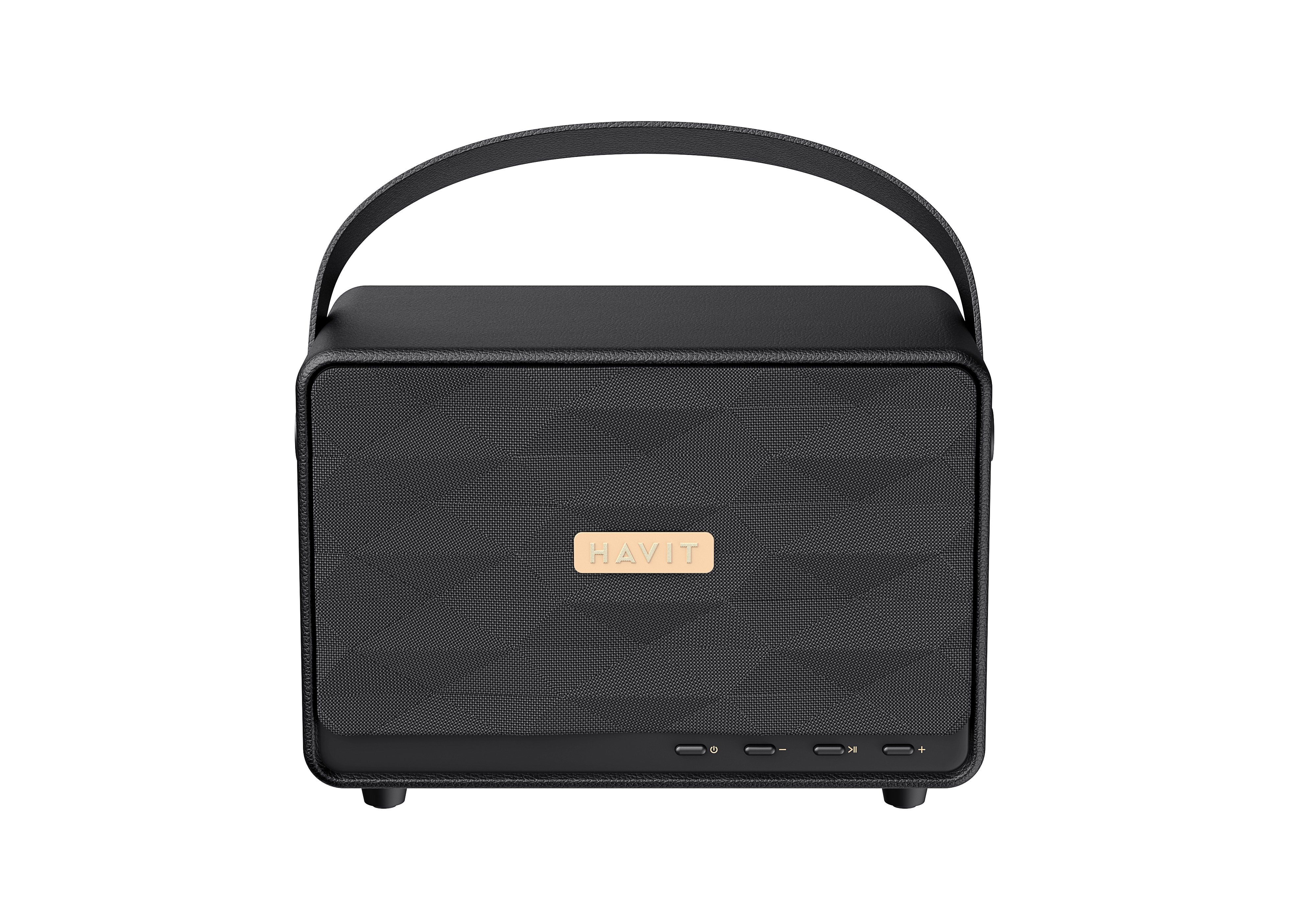 Altavoz Havit Bluetooth Retro, Sk907bt, 30 W, Batería 25 Horas, Tws, Usb/Tf/Aux, 198 X 127.5 X 148 Mm