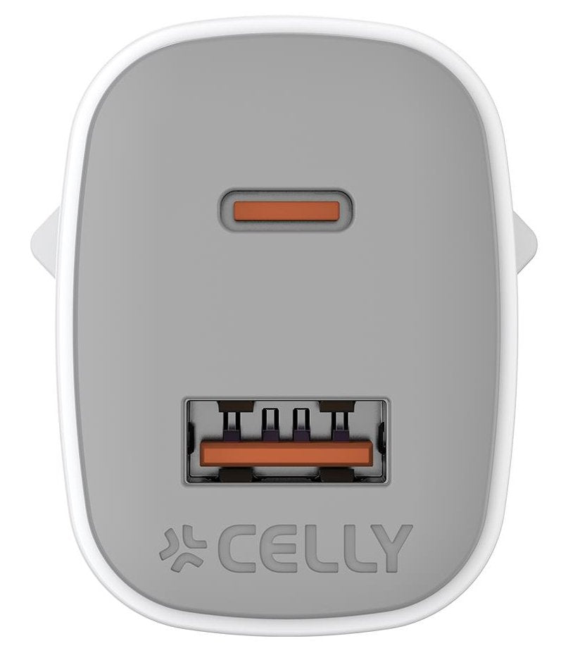 EAN 8021735212225 - Celly UPTC1USB1USBC35 cargador de dispositivo móvil Universal Blanco Corriente alterna Carga rápida Inter imagen 3