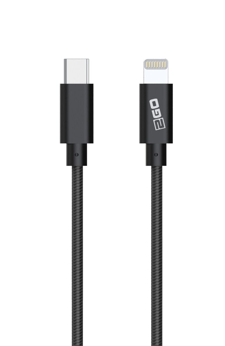 EAN 4010425971621 - 2GO 797162 cable de conector Lightning 1 m Negro imagen 1