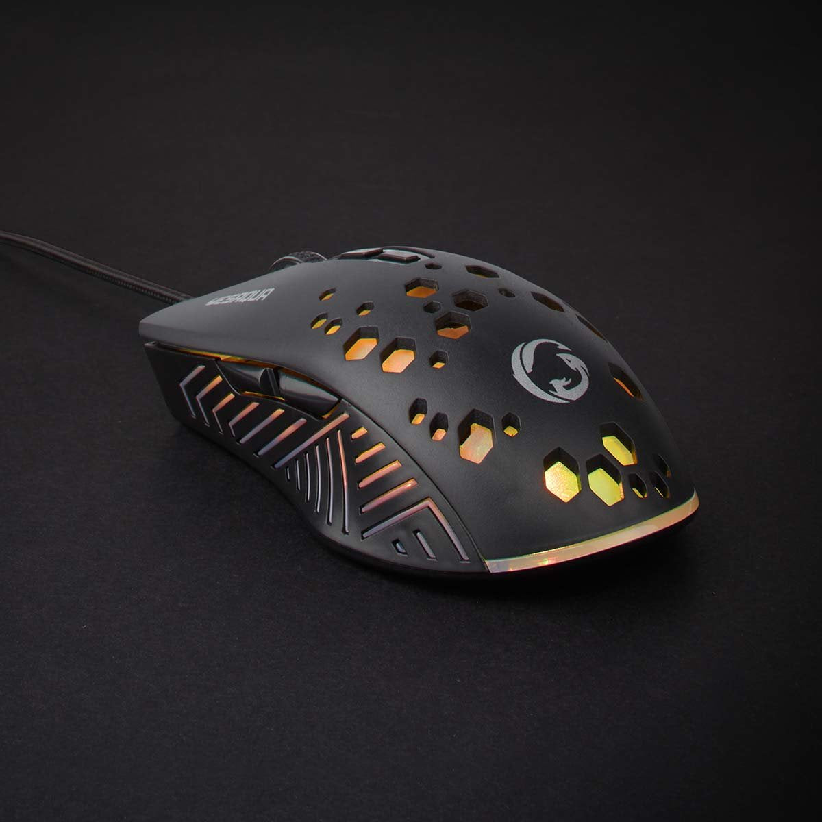 EAN 5412810411276 - Nedis GMWD410BK ratón Juego mano derecha USB tipo A Óptico 7200 DPI imagen 12