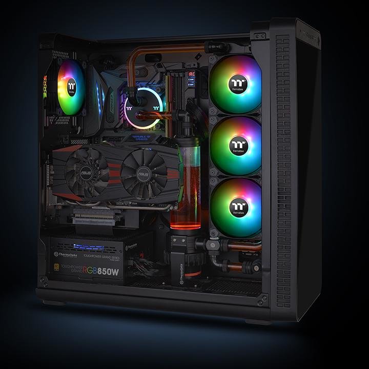 EAN 4711246870697 - Thermaltake CL-F063-PL12SW-A sistema de refrigeración para ordenador Carcasa del ordenador Ventilador 12 imagen 16