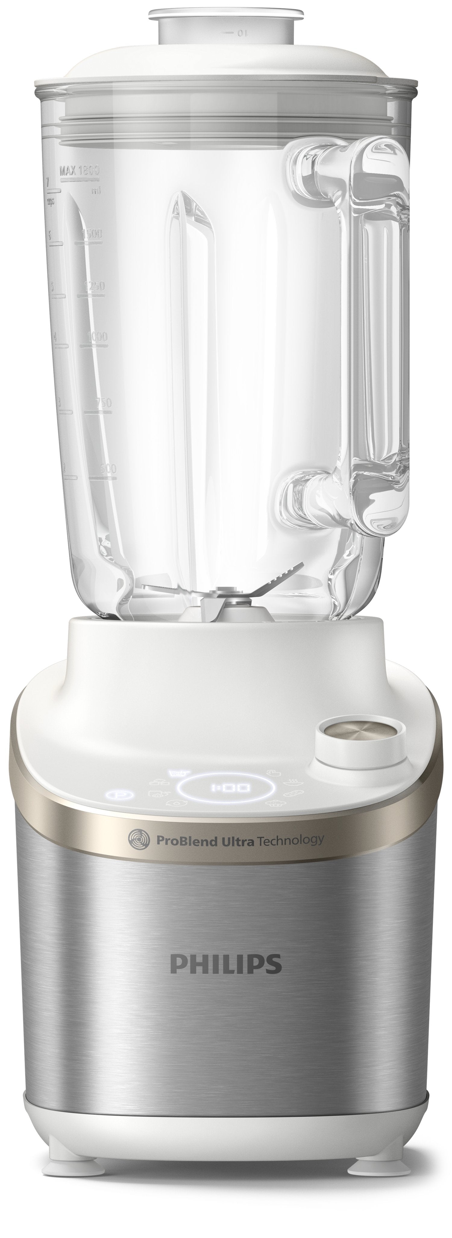 EAN 8720389013560 - Philips 7000 series HR3760/01 licuadora 2 L Batidora de vaso 1500 W Acero inoxidable, Blanco imagen 2