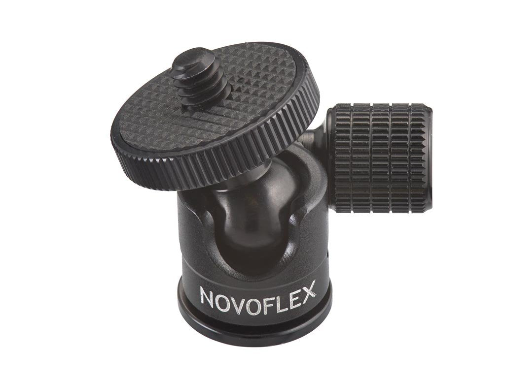 Novoflex Rótula Pequeña De Bola Con Zapata De Flash