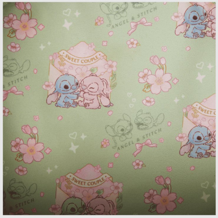 EAN 0671803539884 - Loungefly Stitch & Angel Cherry Blossom Heart Poliuretano (PU) Rosa Chica Bandolera imagen 12