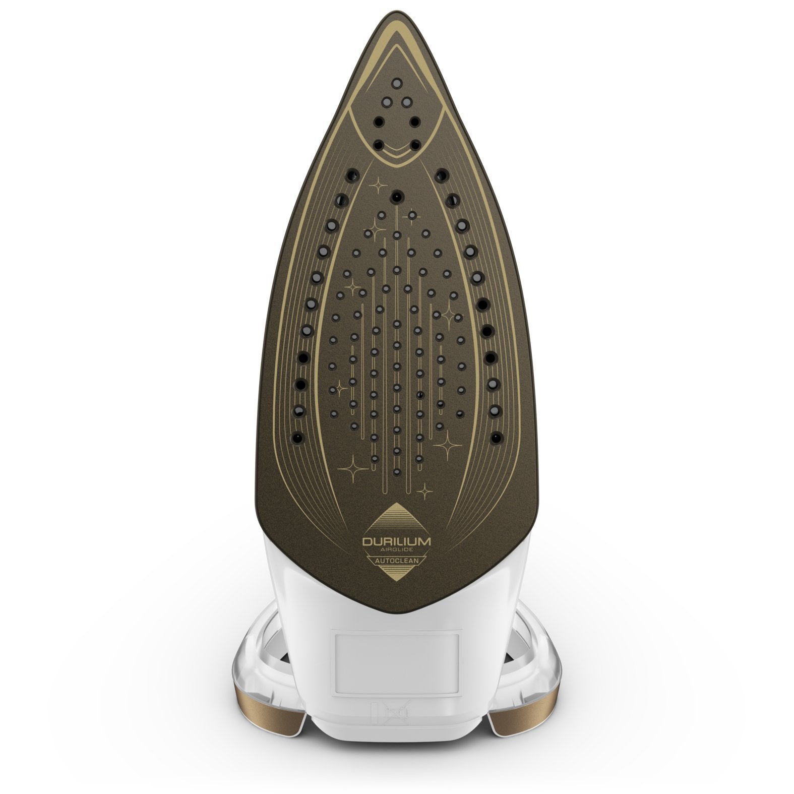 Tefal Puregliss Fv8042 Plancha Vapor-Seco Durilium Airglide Autoclean Soleplate 3000 W Bronce, Blanco