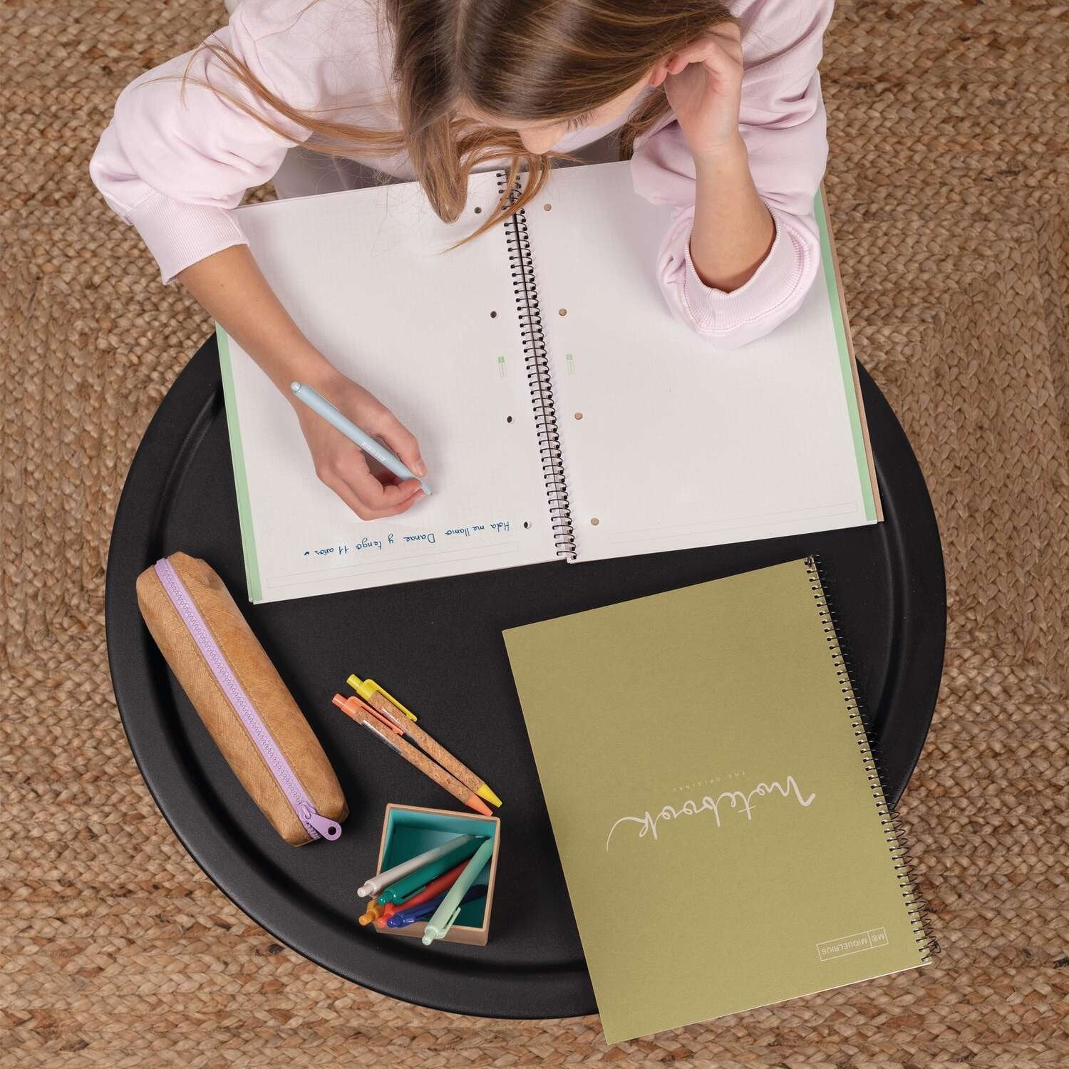 Miquelrius Notizblock Eco Grün Recy. A4 80 Blatt (Speditionsversand)