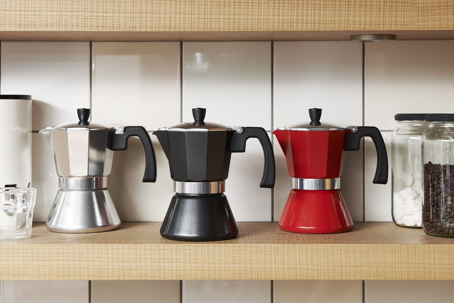 EAN 8711871866542 - Leopold Vienna LV113007 cafetera manual Cafetera italiana 0,31 L Rojo imagen 2