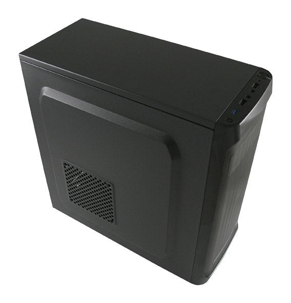 Caja Pc Lc-Power 7034b, Midi Tower, Metal, Negro, Atx,Micro Atx,Mini-Atx, 14,5 Cm