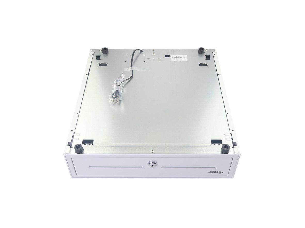 Tpv Cajon Portamonedas Equip Apertura Manual Y Automatica Conector Rj11 Color Blanco