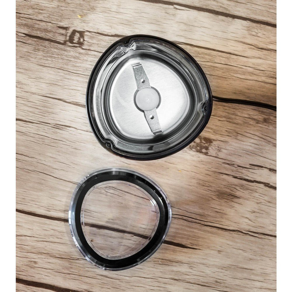 Molinillo De Café Rommelsbacher Ekm 100 (Acero Inoxidable/Negro, 200 Vatios) Ekm 100