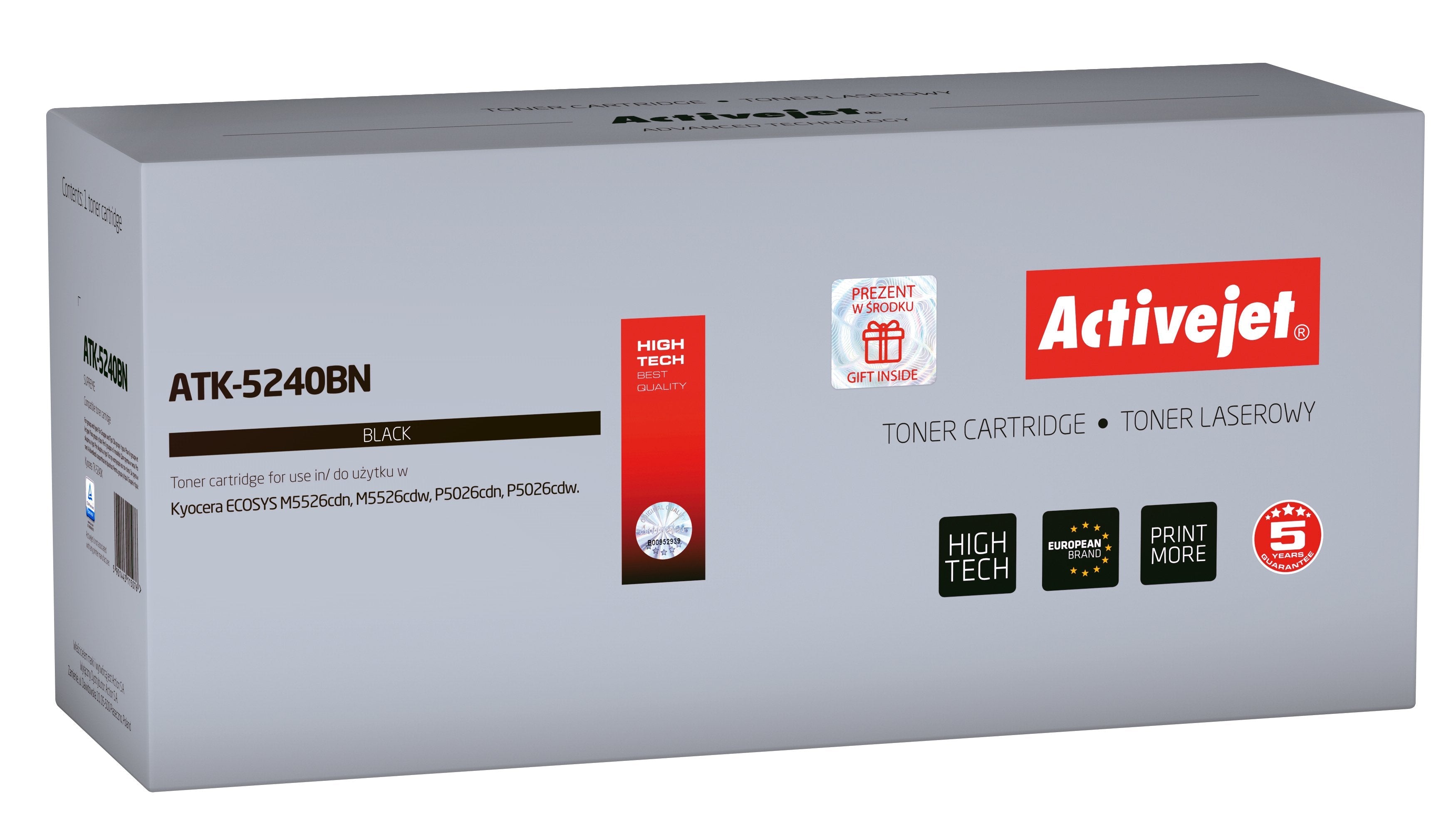 EAN 5901443115076 - Activejet ATK-5240BN cartucho de tóner 1 pieza(s) Compatible imagen 1
