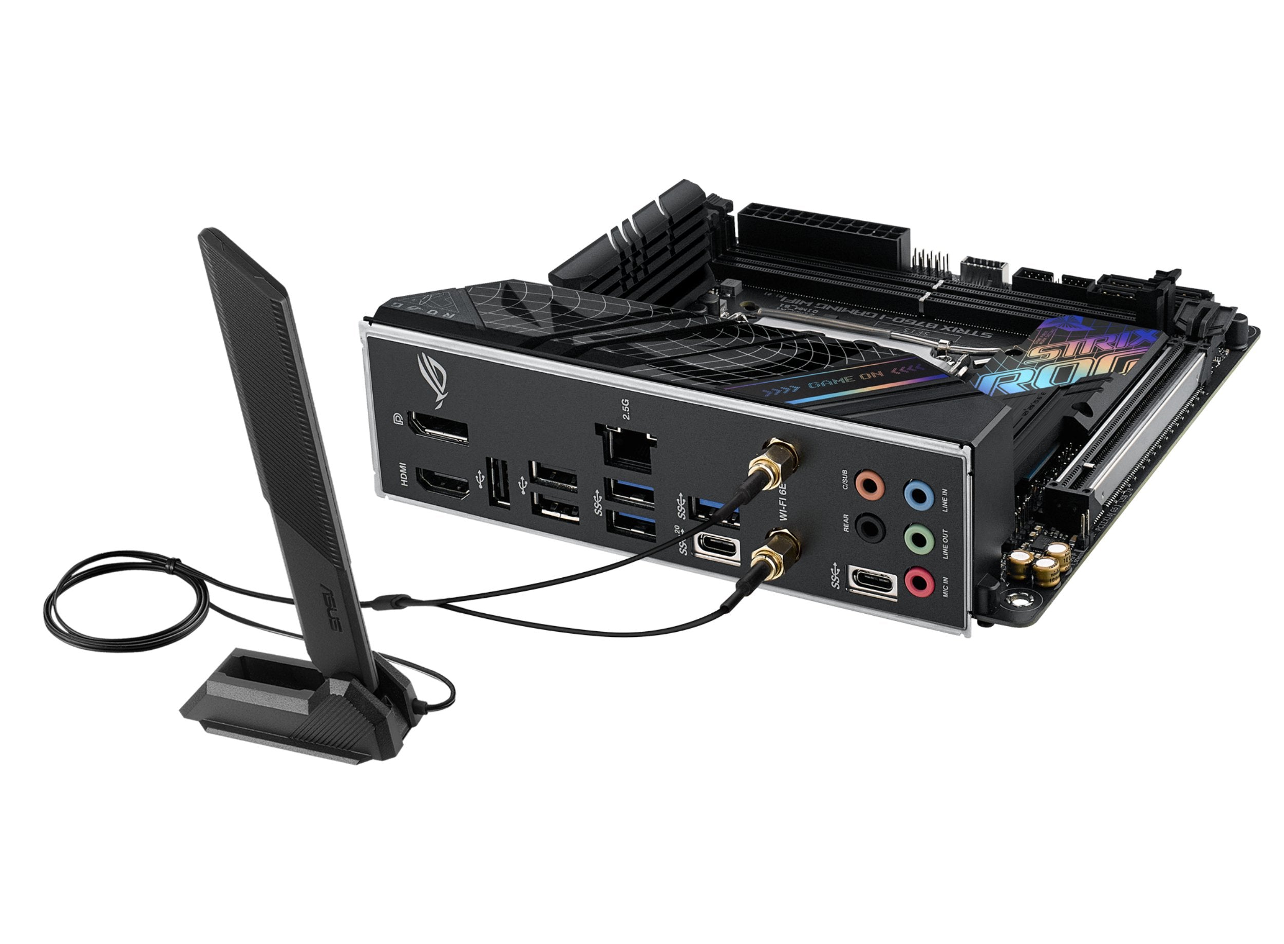 EAN 0195553997652 - ASUS ROG STRIX B760-I GAMING WIFI Intel B760 LGA 1700 mini ITX imagen 8