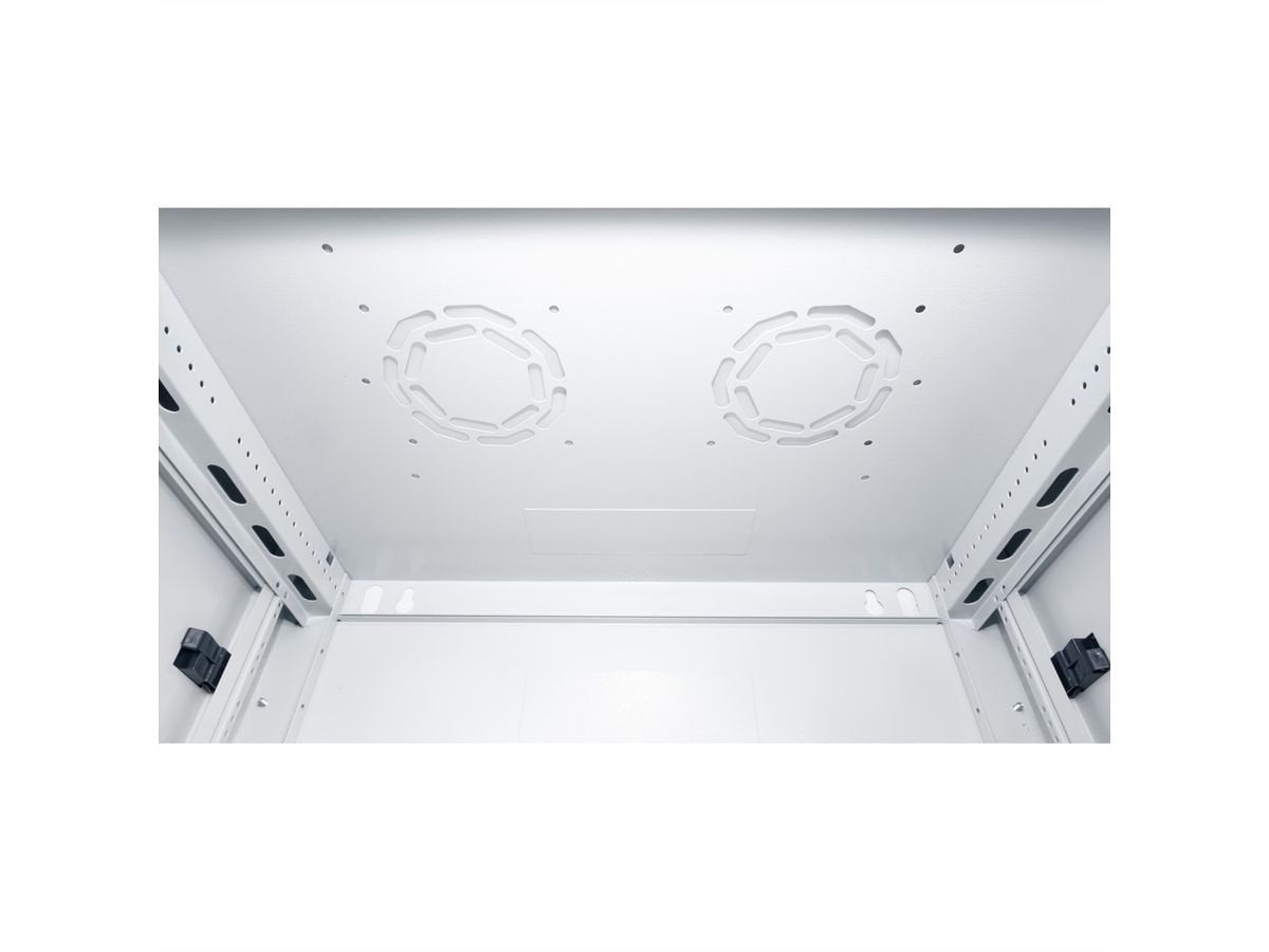 Roline 19-Pulgadas Pared Carcasa Basic Plus 6he, 600x450 Bxt Gris