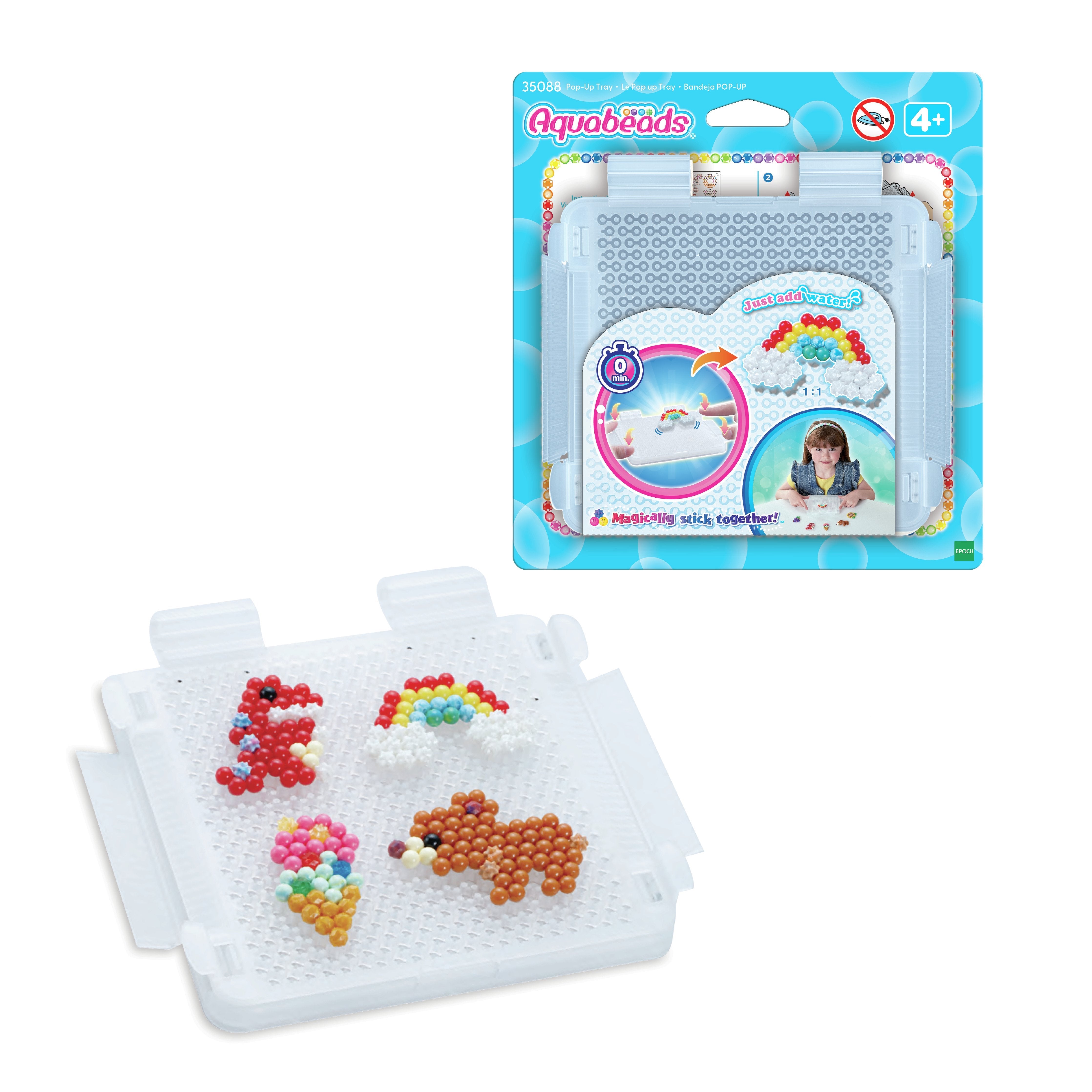 Epoch Aquabeads - Perlen Pop-Up Bastelplatte 35088