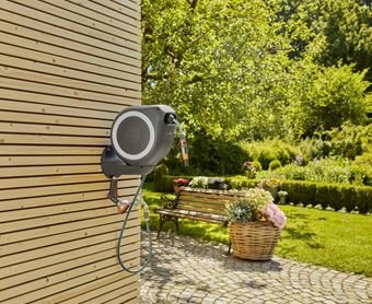 Gardena Enrollador De Mangueras De Pared Rollup S, 15 Metros,18602-20