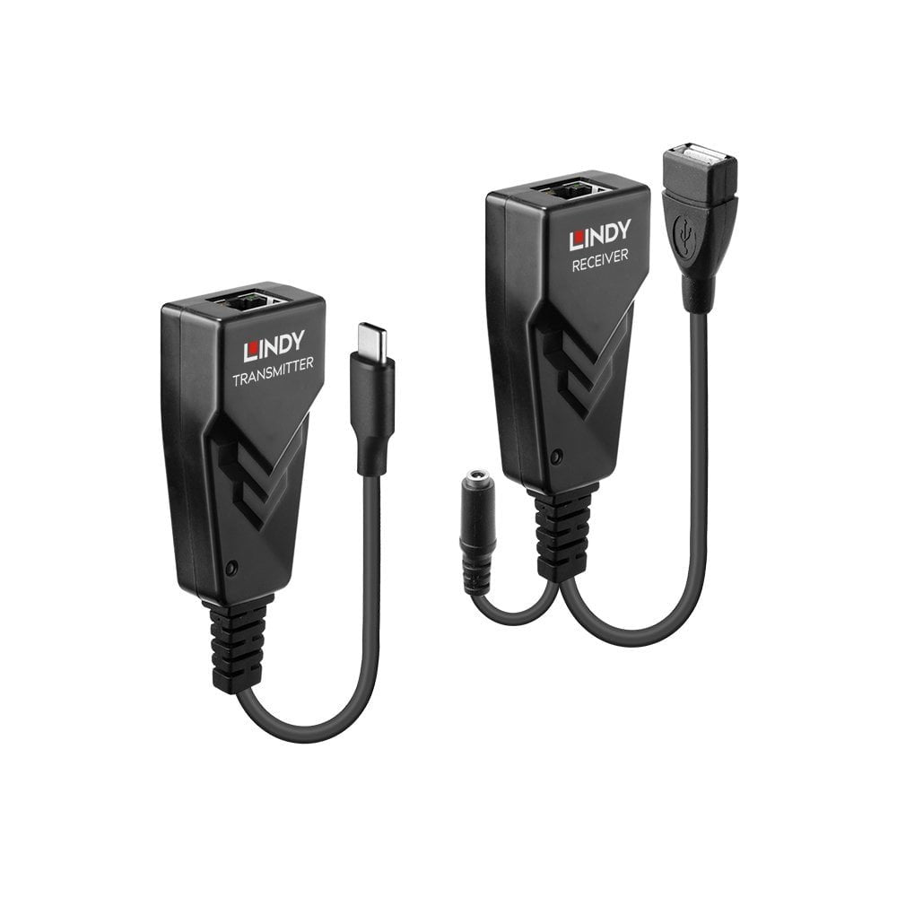 EAN 4002888433907 - Lindy 43390 ampliador de red Transmisor y receptor de red Negro imagen 1