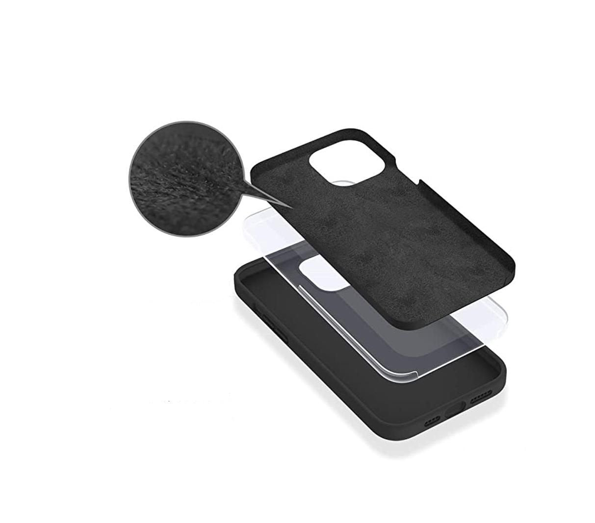 Estuff Es67120008-Bulk Funda Para Iphone 14 Pro Max 17 Cm (6.7") Negro