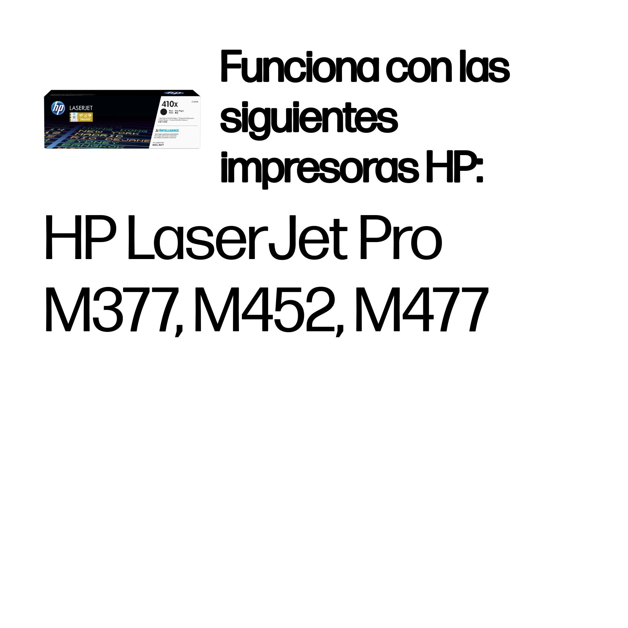 EAN 0888793807545 - HP 410X High Yield Black Original LaserJet Toner Cartridge cartucho de tóner 1 pieza(s) imagen 2