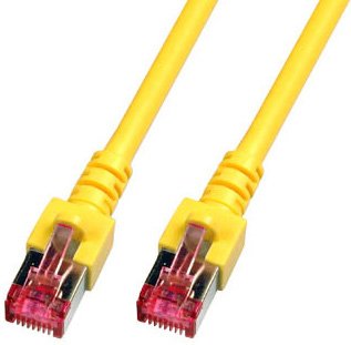EAN 4049759021184 - EFB Elektronik 7.5m Cat6 S/FTP cable de red Amarillo 7,5 m imagen 1
