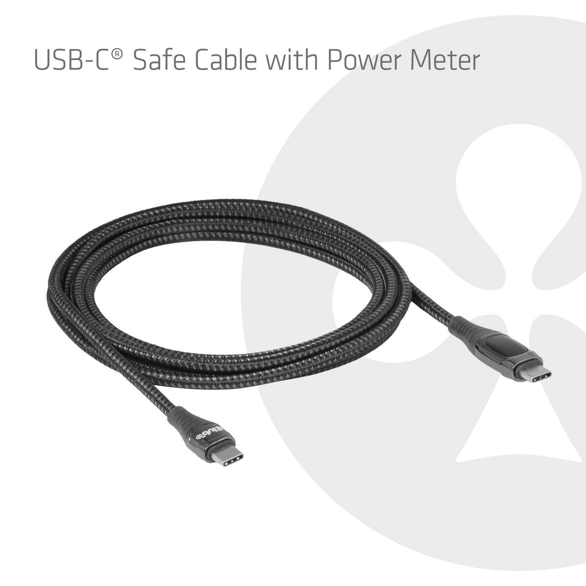 Club3d Usb-C Sicherheitsladekabel 240w 2m Lade-Display M/M Retail