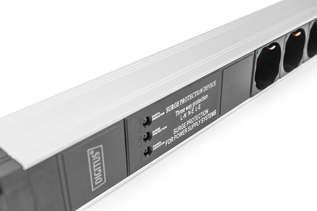 Regleta Italia - Digitus Pdu 7x 16a Salidas 230v 16a Negro