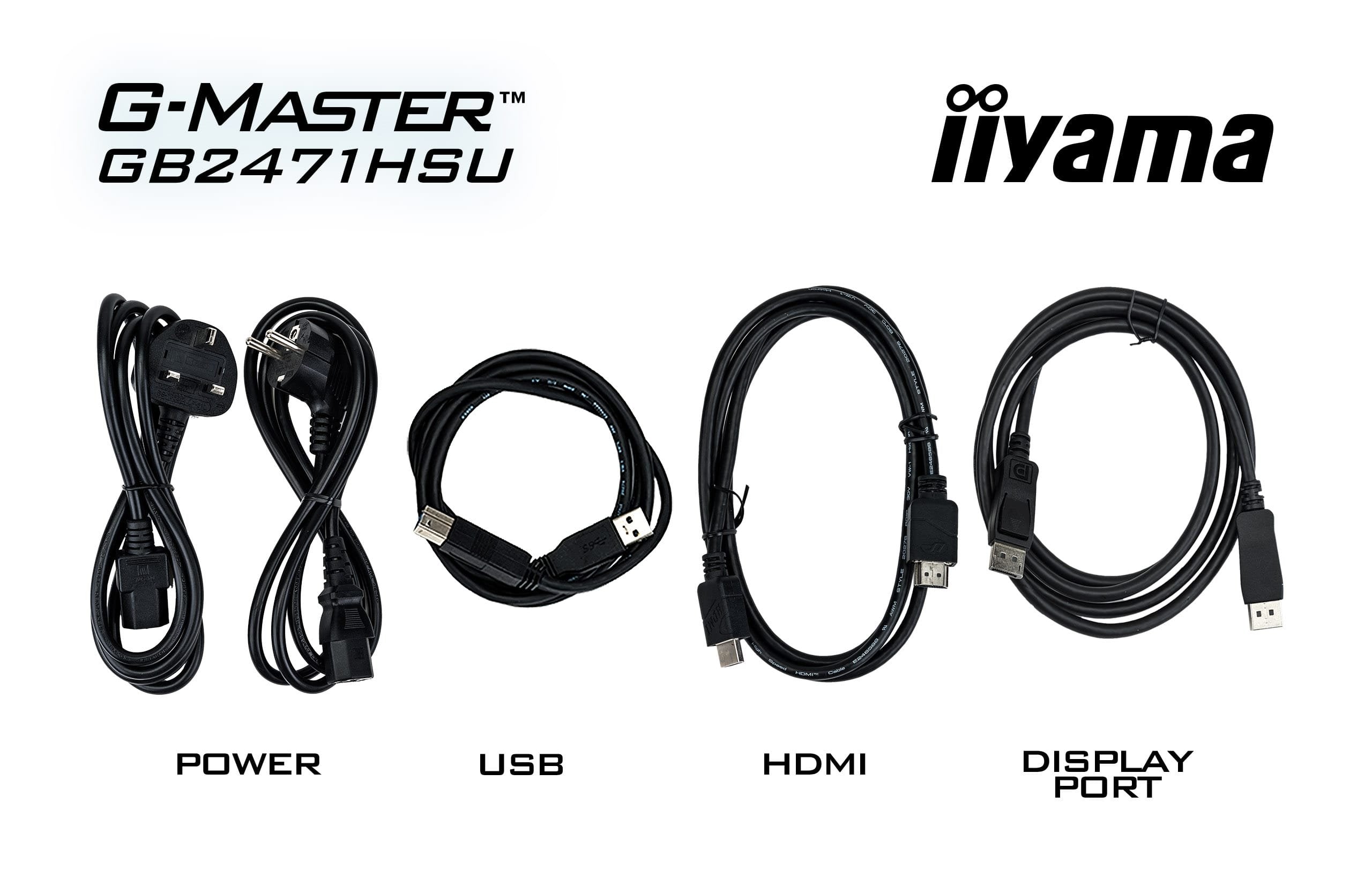 Iiyama 60.5cm 24" Gb2471hsu-B1 16:9 2xhdmi+Dp+Usb-C Ips