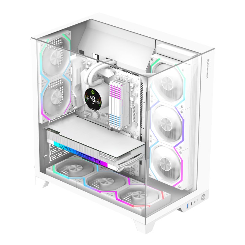 Caja Pc Gamemax Case Infinity Pro Wh Atx