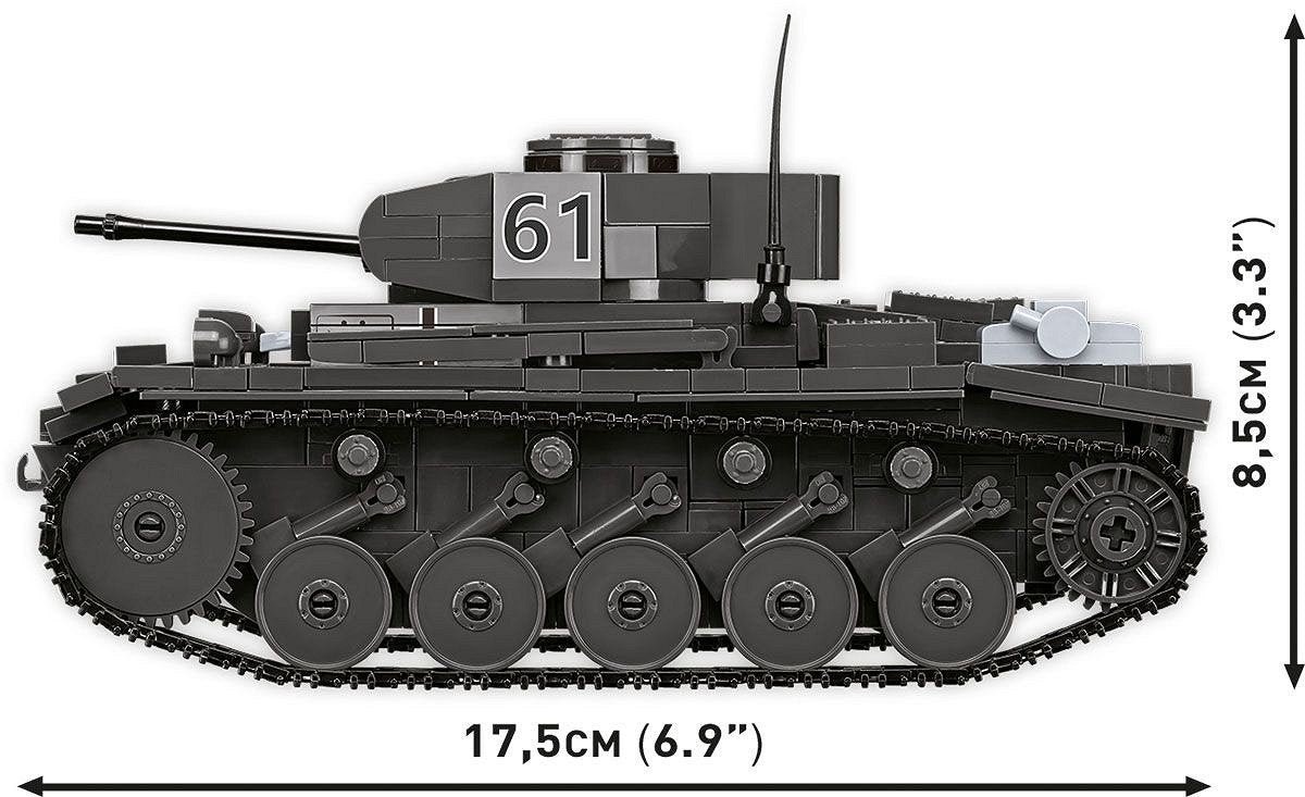Klocki Czolg Panzerkampfwagen Ii 813 Klocków