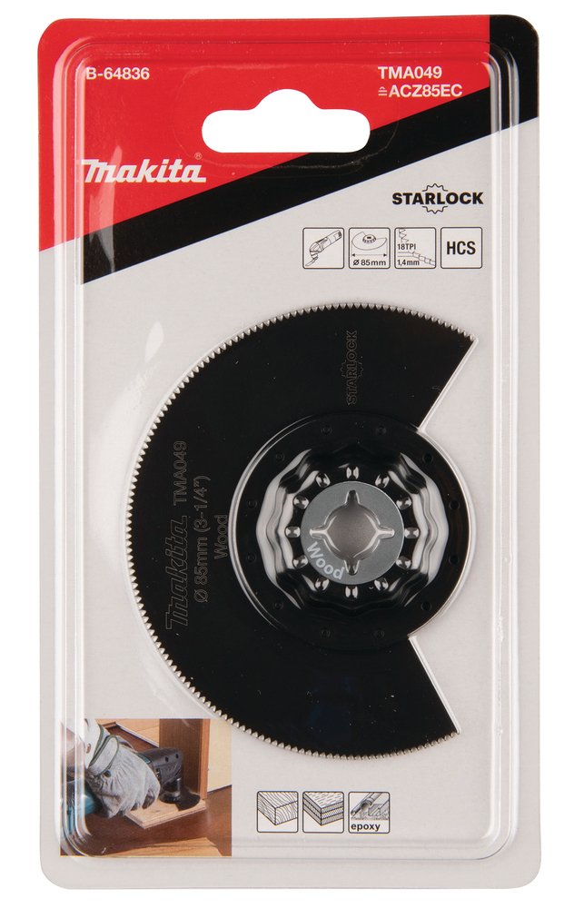 Multitool Segment Saw Blade 85 Tma049