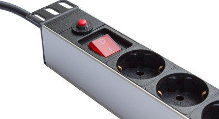 Alcasa Gc-N0087 Regleta Rack 19 " 1,80m 8 Salidas