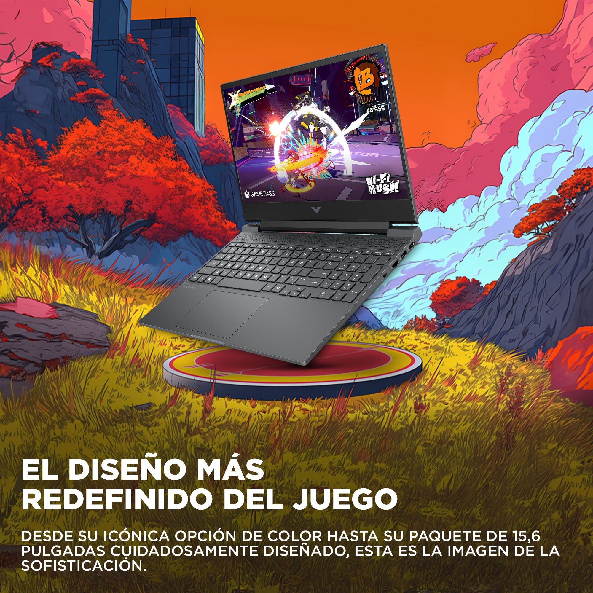 EAN 199251567308 - HP Victus Gaming 15-fa2708ns Intel® Core™ i5 i5-13420H Portátil 39,6 cm (15.6") Full HD 16 GB DDR4-SDRAM 5 imagen 10