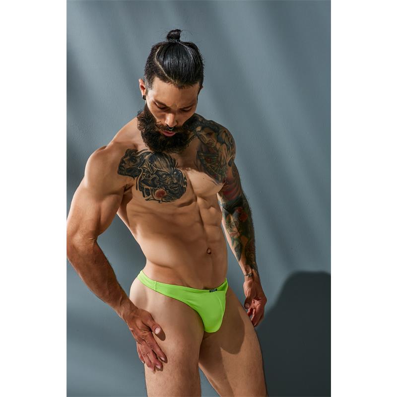 Cut4men - Tanga C4m03 Provocative Verde Neon S