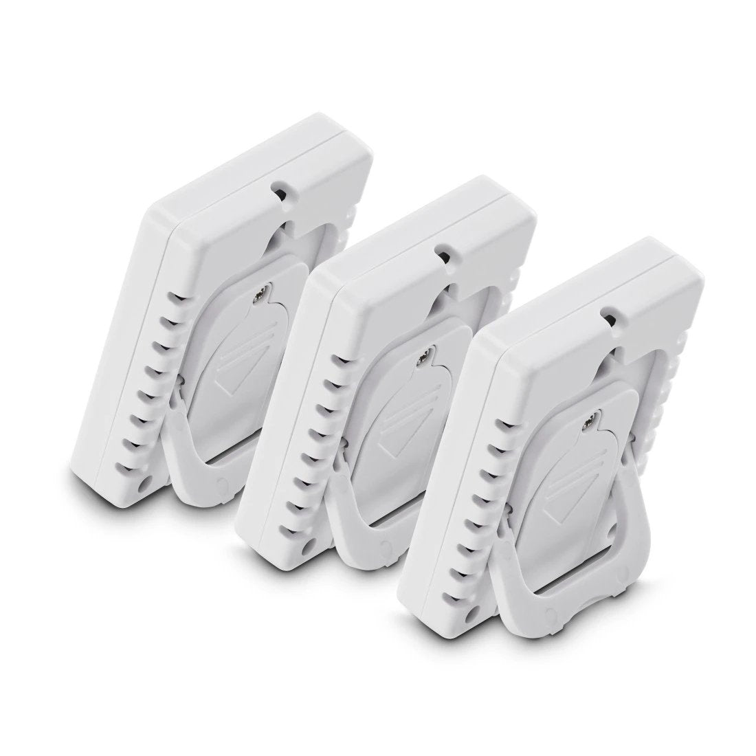 Hama Cres Pack De 3 Medidores De Temperatura Y Humedad Para Interior - Pantalla Digital - Permite Colgar En Pared -