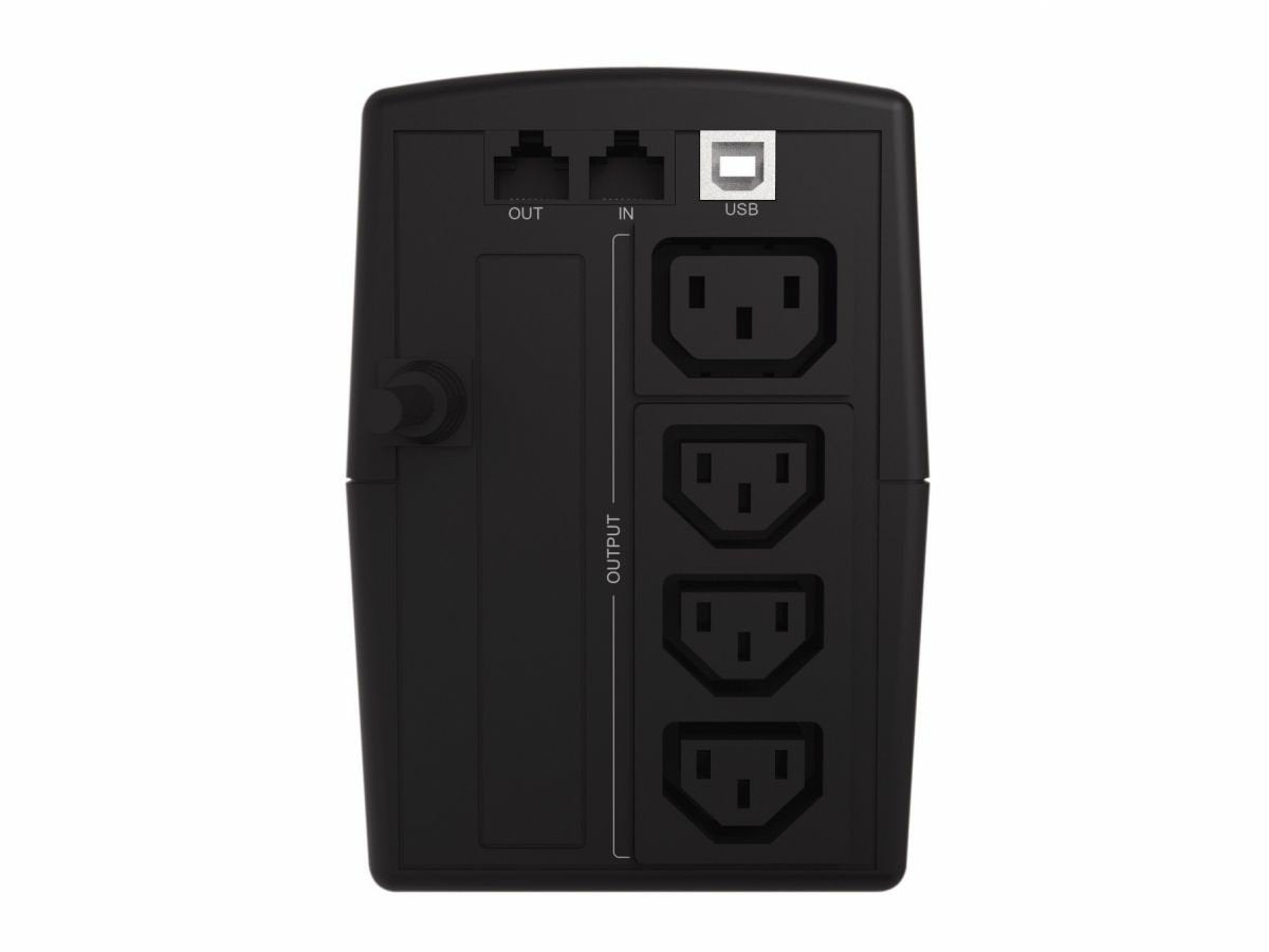 EAN 4015867235225 - Conceptronic ZEUS07E sistema de alimentación ininterrumpida (UPS) Línea interactiva 1 kVA 600 W 4 salidas imagen 2