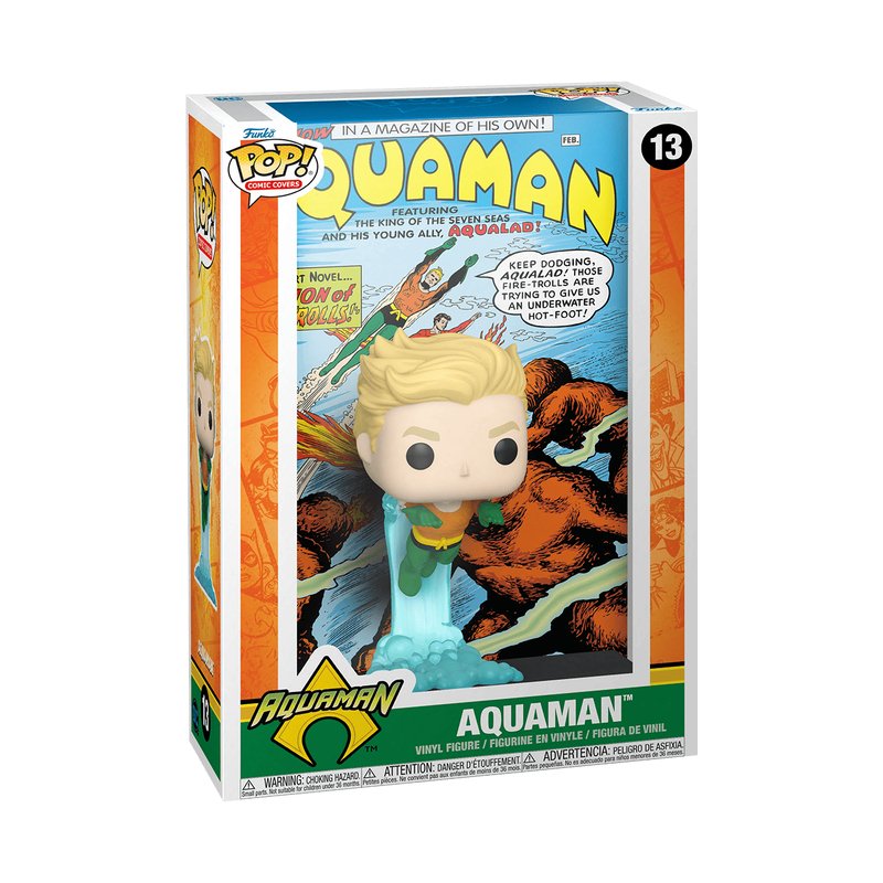 Funko Pop Comic Cover Dc Comics Aquaman 67404