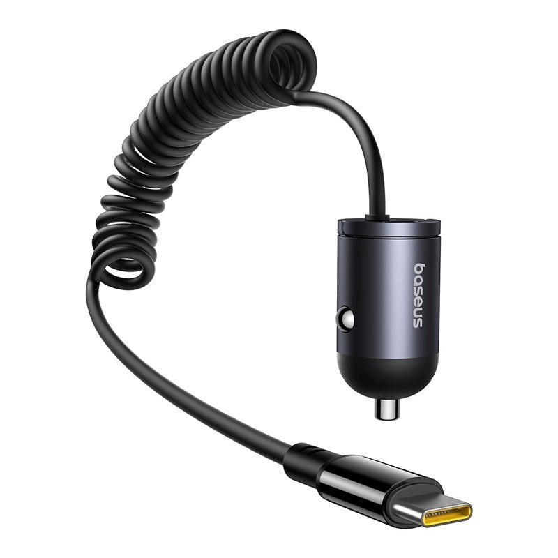 Tiny Star Mini Car Charger (C+C Cable Included) 30w Cosmic Black