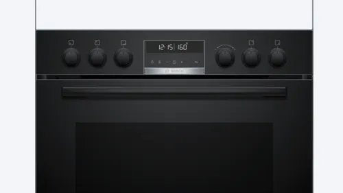 Bosch Home Hnd677ls62, Juego De Estufa Negro/Acero Inoxidable Hnd677ls62
