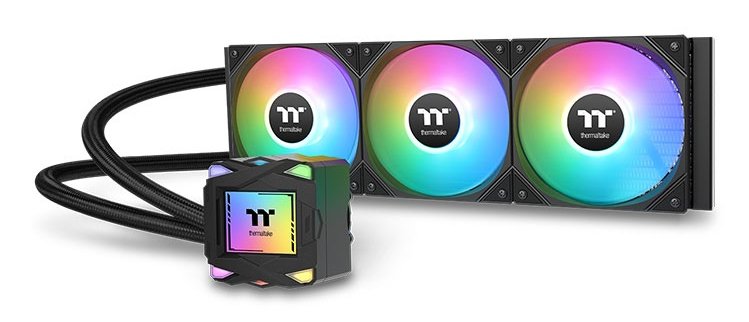 EAN 4711658540263 - Thermaltake LA360 ARGB Placa base Kit de refrigeración líquida 12 cm Negro 1 pieza(s) imagen 1