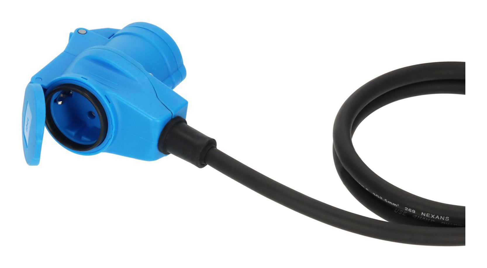 EAN 4007123701124 - Brennenstuhl 1168650525 base múltiple 25 m 1 salidas AC Exterior Negro imagen 4