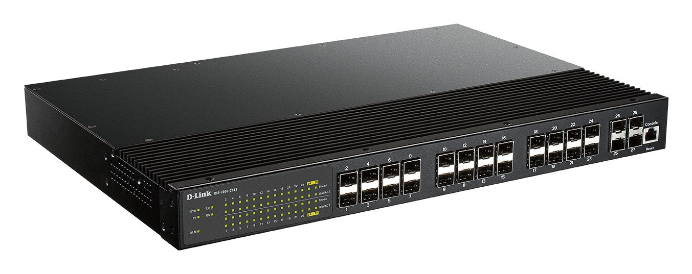 24 Ports Sfp Plus 4 Port 10g Sfp+ With Dual Dc Input