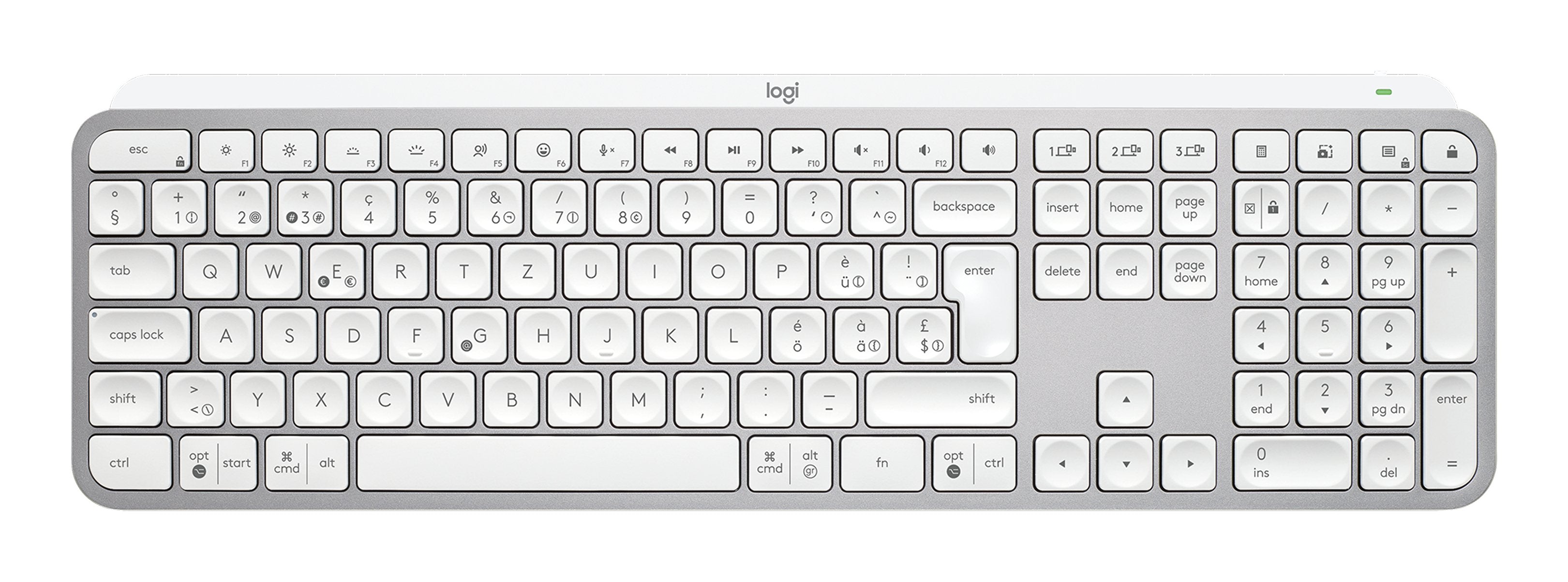 EAN 5099206112209 - Logitech 920-011572 teclado Universal Bluetooth QWERTZ Suizo Gris imagen 2