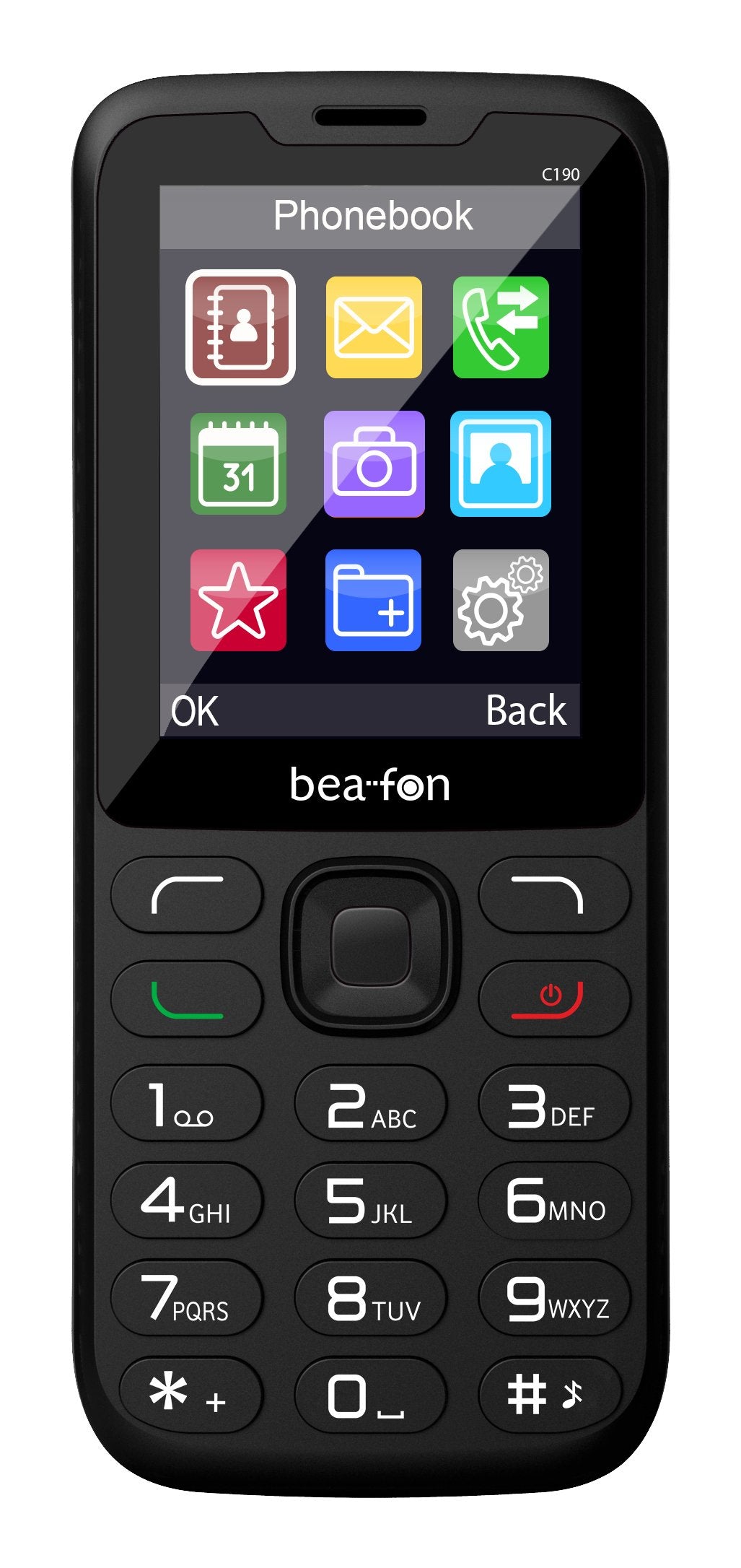 Beafon C190 Lte - 4g, Classic Line, Feature Phone