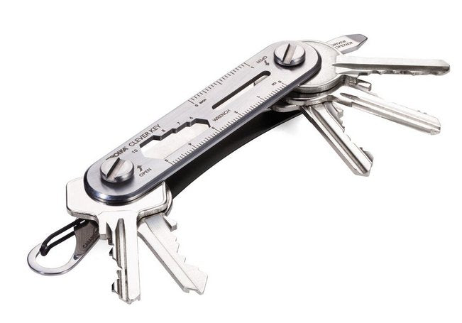 Troika Schlüssel Organizer Troika Clever Key Titanfarben