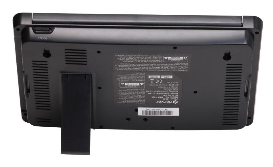 EAN 5706751068065 - Denver MTW-1098 reproductor de dvd/bluray portátiles Reproductor de DVD portátil Convertible 25,4 cm (10" imagen 6