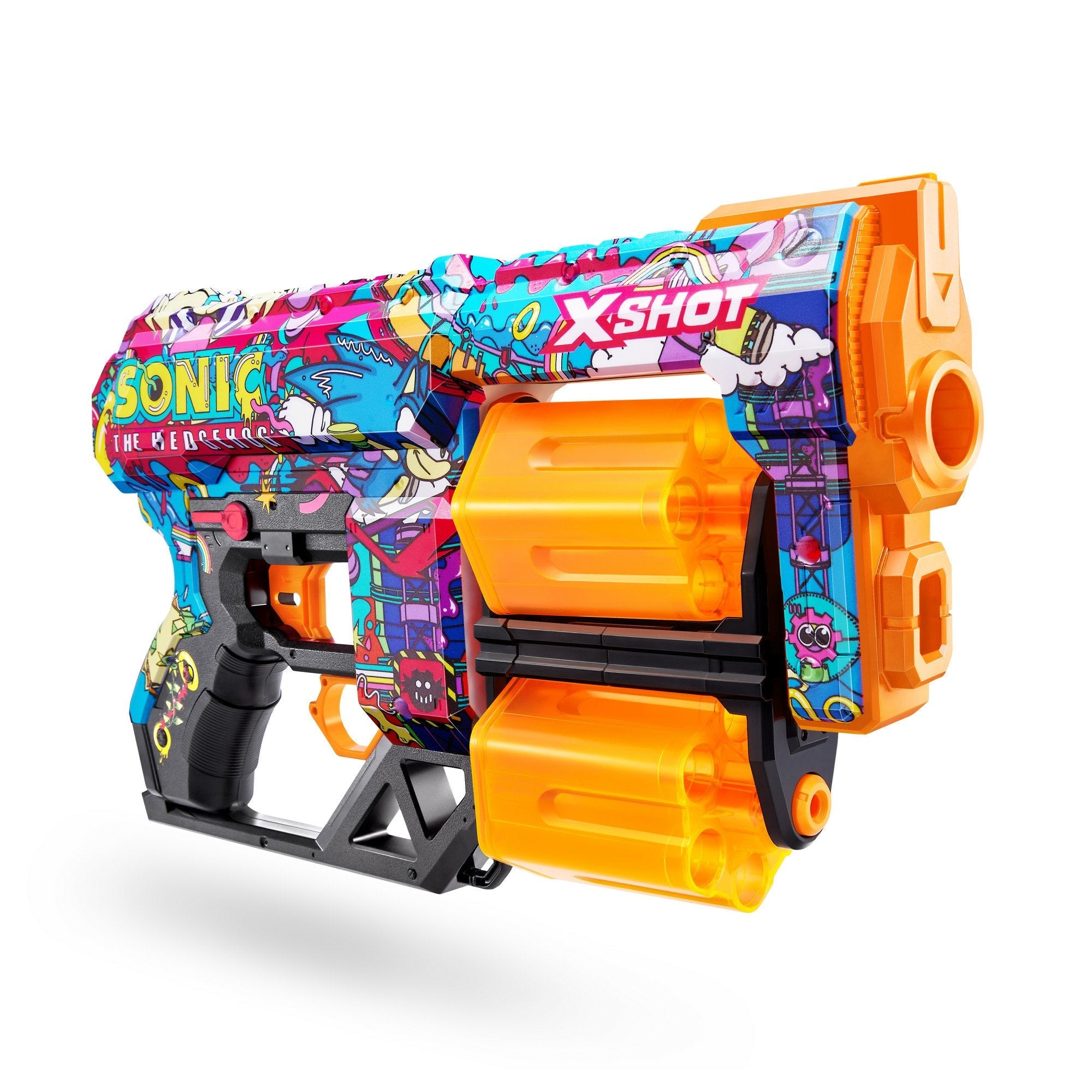 X-Shot-Skins Dread Sonic (12 Darts) Robotnik