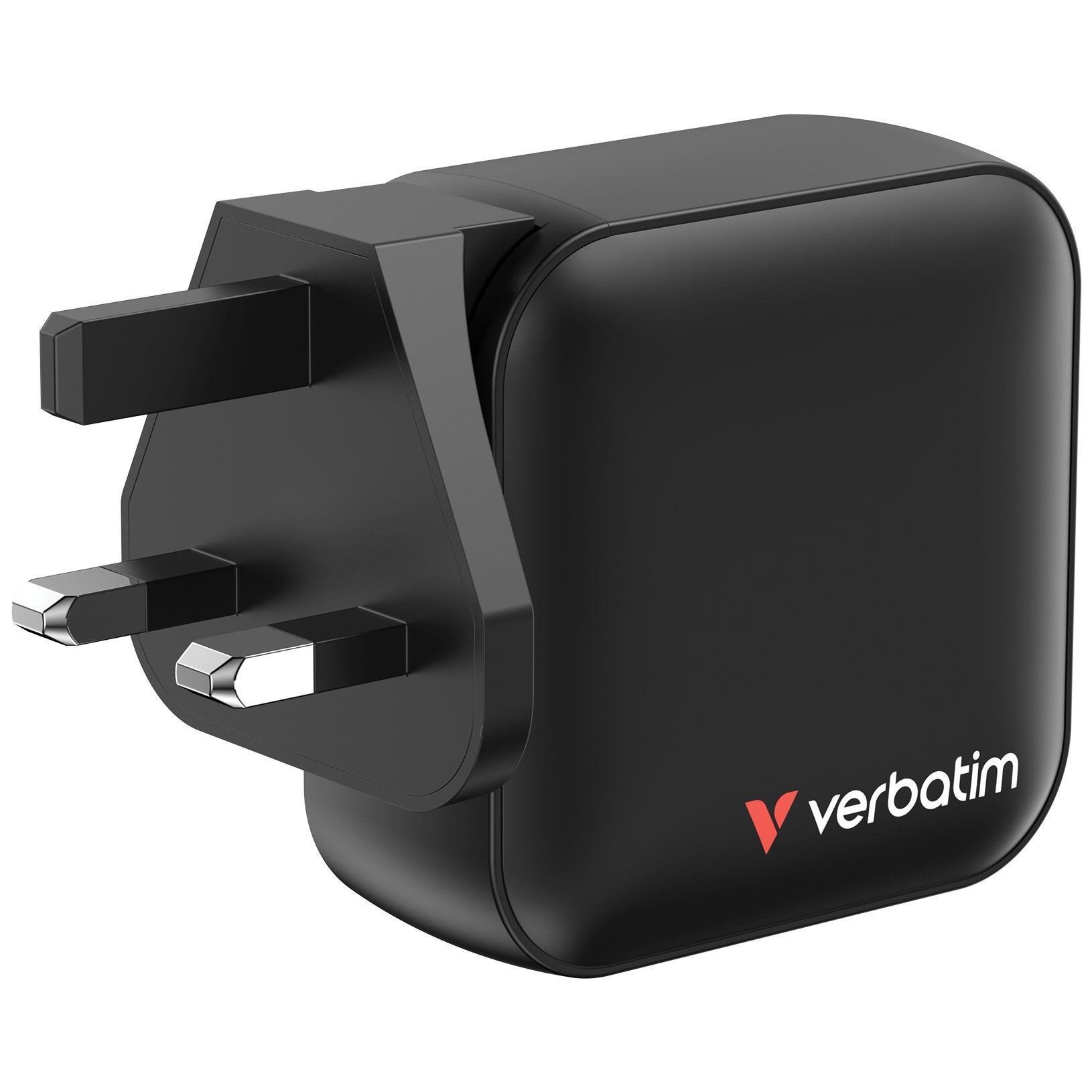 Cargador Verbatim Mini Gan Wall Charger 3xusb Tipo-C 1xusb 100w