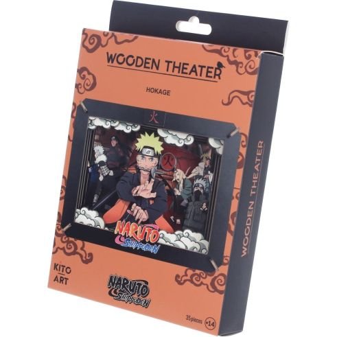 Naruto - Hokage - Wooden Theatre (Medium)